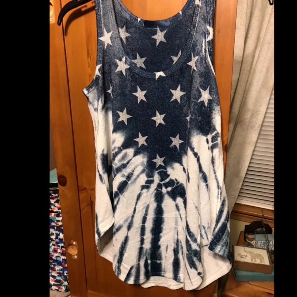 American Flag/stars shirt. Perfect for the 4th!